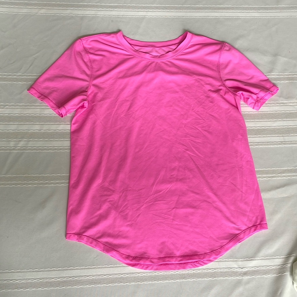 Lululemon Hot Pink Shirt